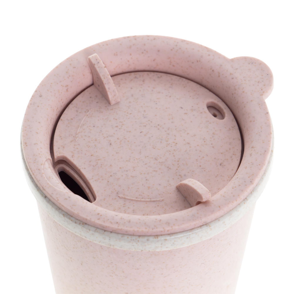 Pink 280ml Organic Wheat Fiber Mug M181314PK