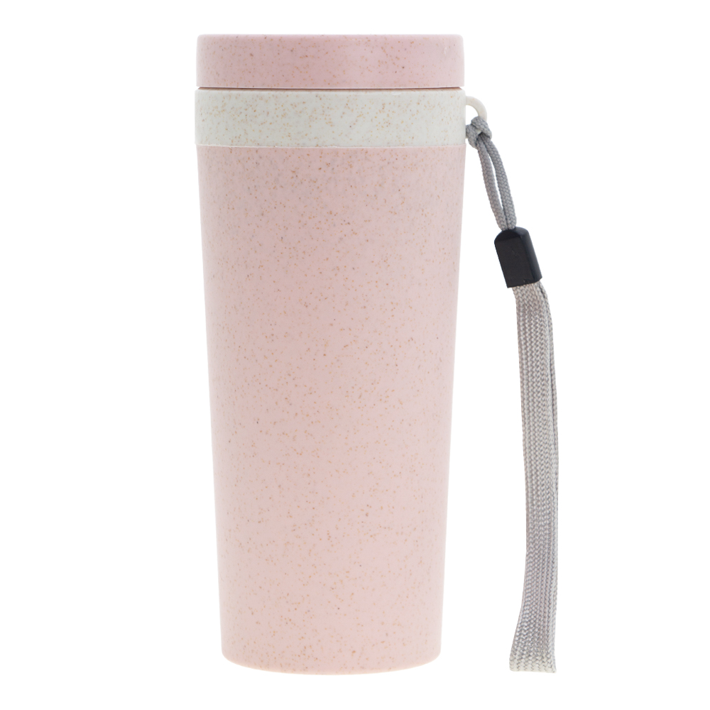 Pink 400ml Organic Wheat Fiber Mug M181813PK
