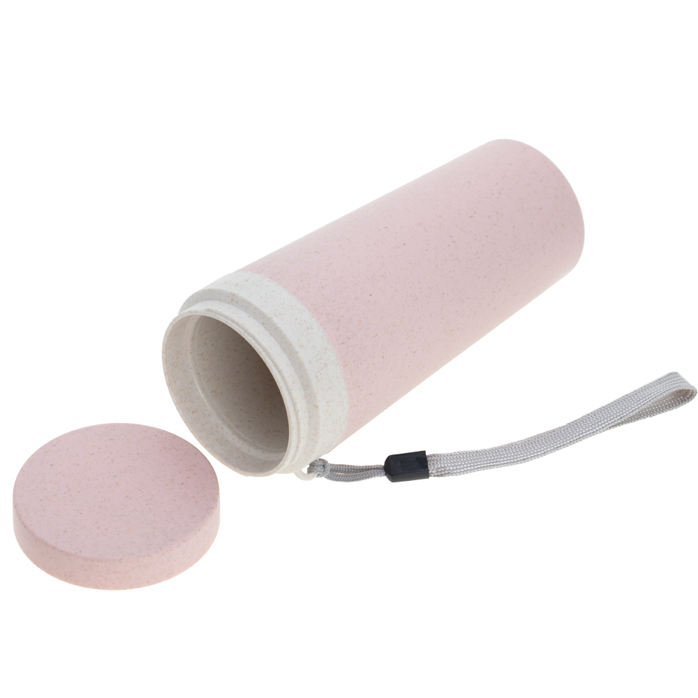Pink 400ml Organic Wheat Fiber Mug M181813PK