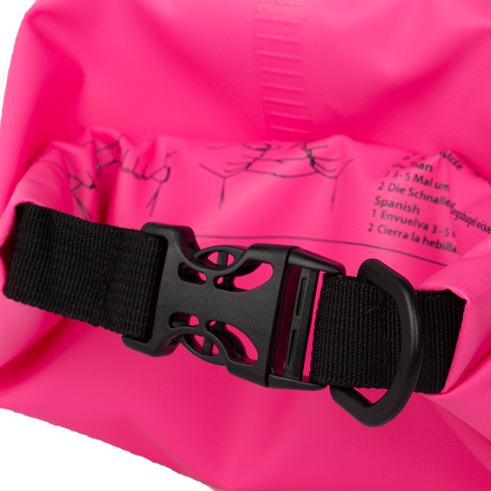 Pink PVC Waterproof Backpack With 5L Capacity BB71317PK