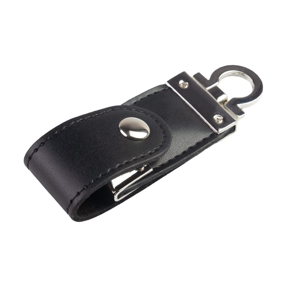 PU Leather Flip USB Flash Drive LT01017