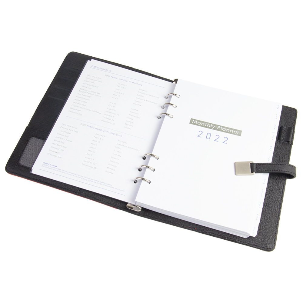 Red Dallas Thermo PU Ultimate Journal Z31D1ARD