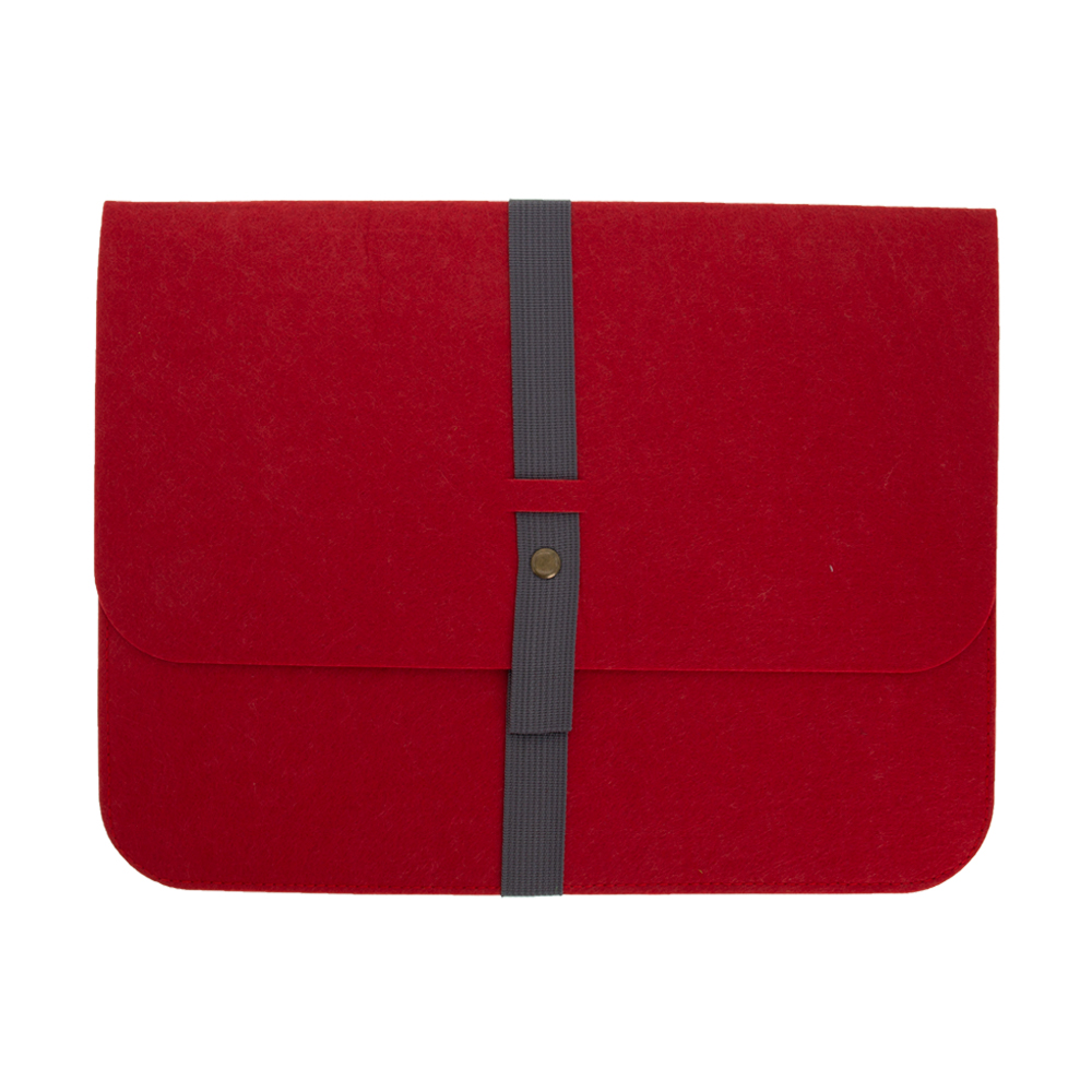 Red Felt Multipurpose Folder SF51413RD