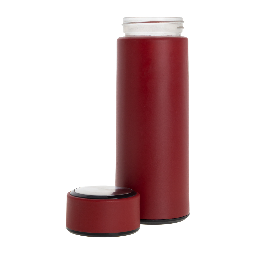 Red Glass Drinking Bottle M331815RDII