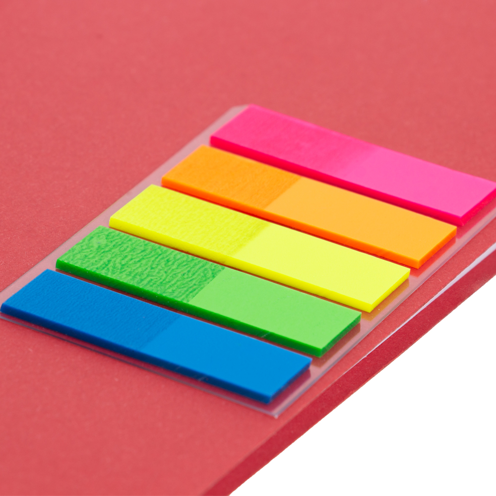 Red Notebook With Pen & Sticky Note NB511510RD