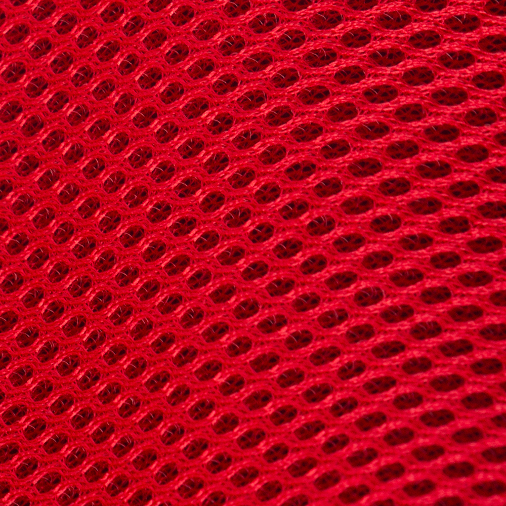 Red Nylon Hexagen Multipurpose Sports Bag With Netting MP01410RD