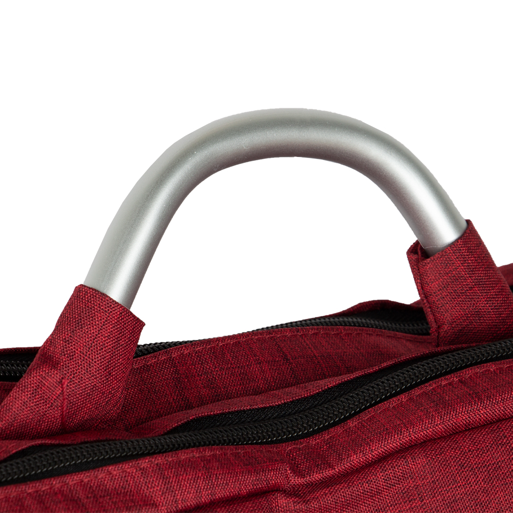 Red Polyester Laptop Backpack With 3 Compartments BL431417RD