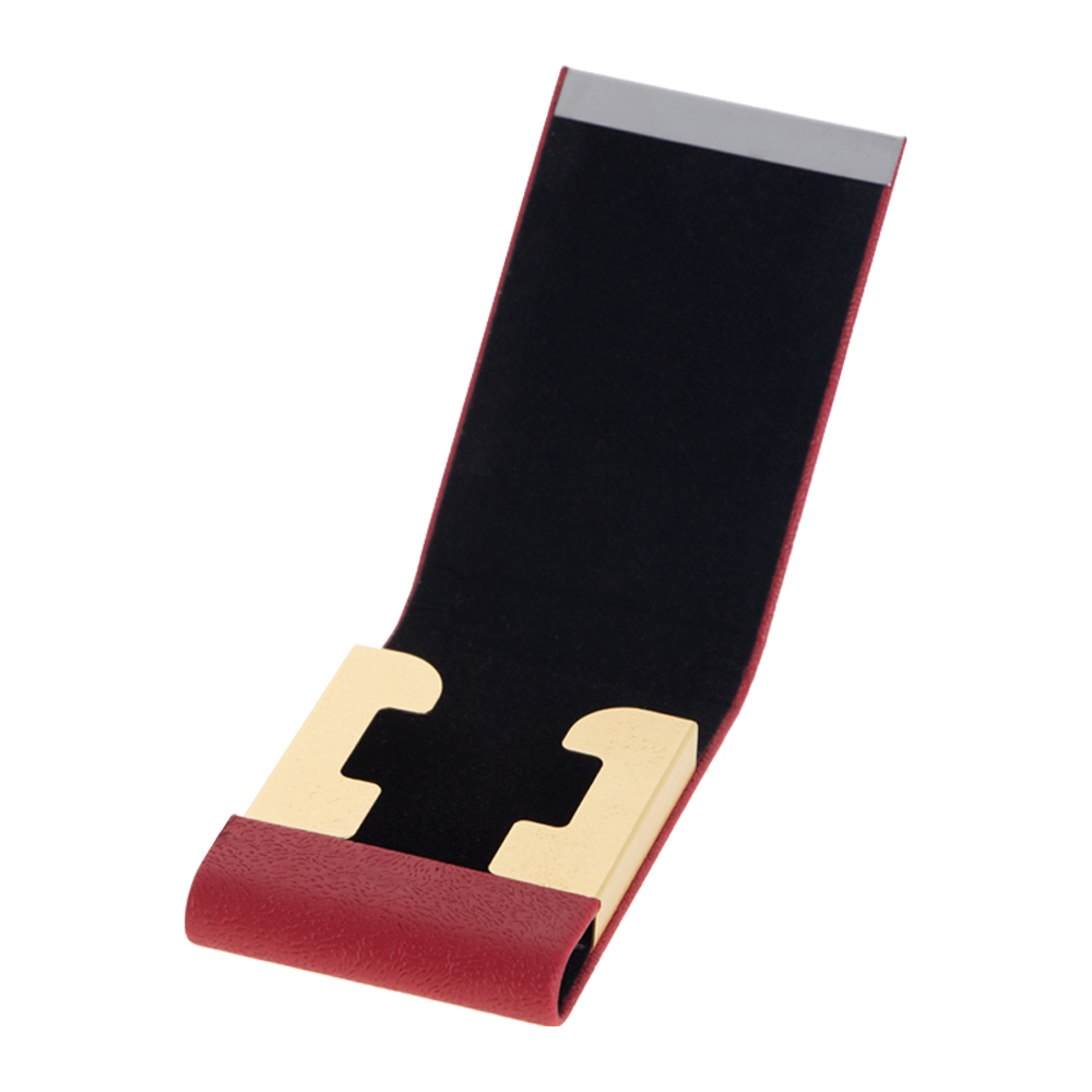Red PU Name Card Holder NCH01518BLIII