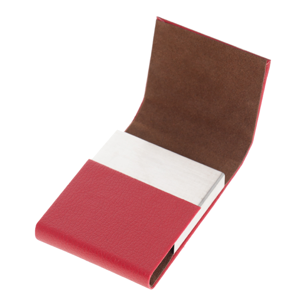 Red PU Name Card Holder NCH01518RDII