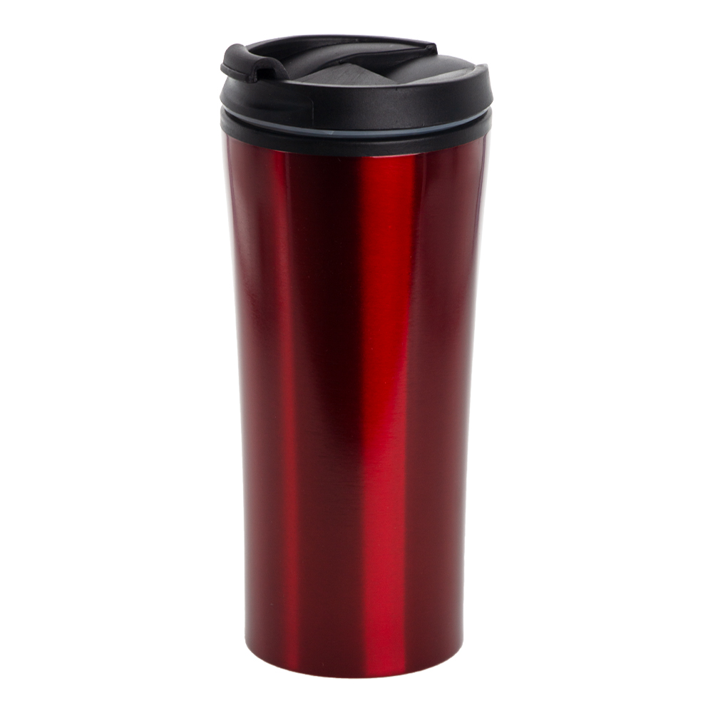 Red Stainless Steel Mug With Plastic Inner M131615RD