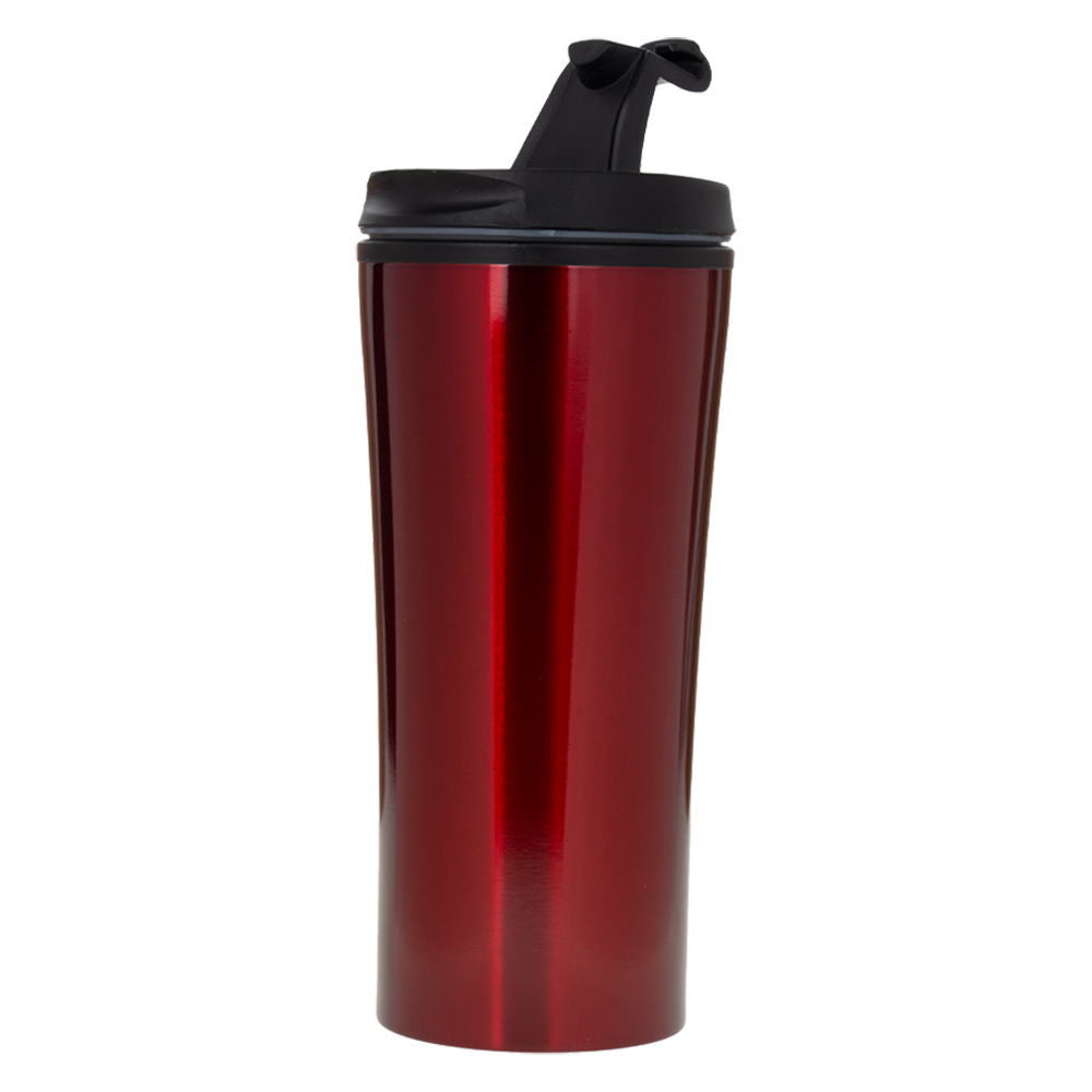 Red Stainless Steel Mug With Plastic Inner M131615RD