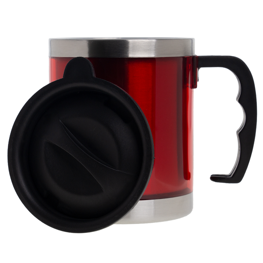 Red Transparent Thermo Mug AD01018RD