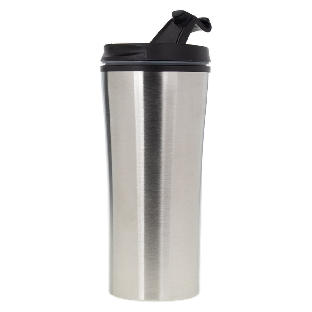 Silver Stainless Steel Mug With Plastic Inner M131615SV