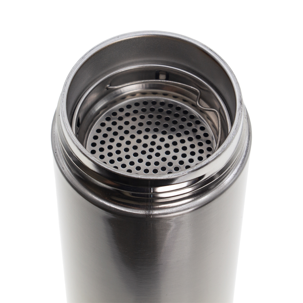 Silver Stainless Steel Thermo Mug M211618SVIII