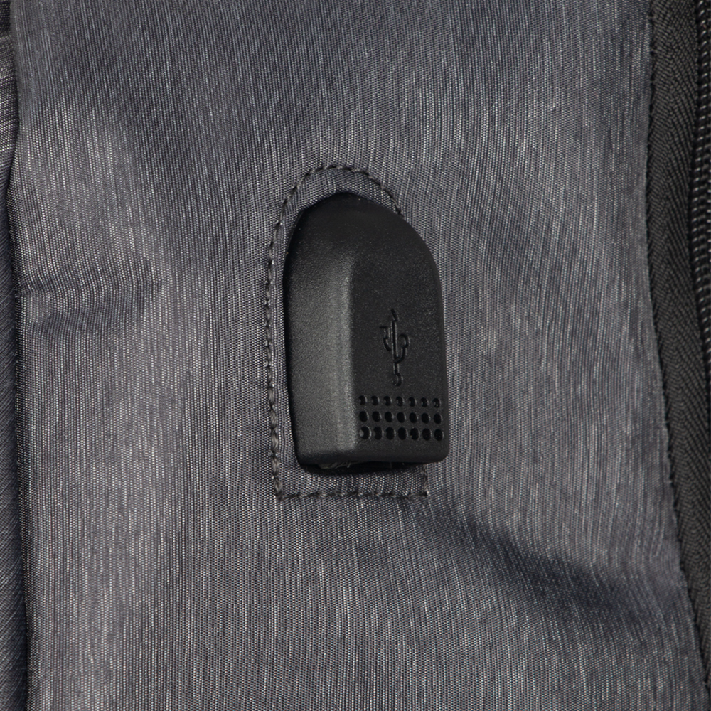 SuBe Black Polyfiber Laptop Back Pack BP11214BK