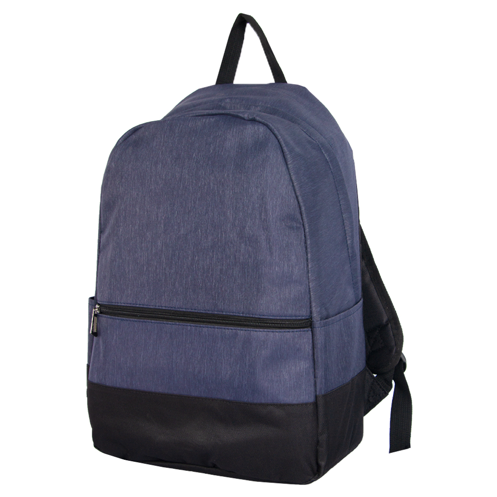 SuBe Blue Polyfiber Back Pack BP81117BL