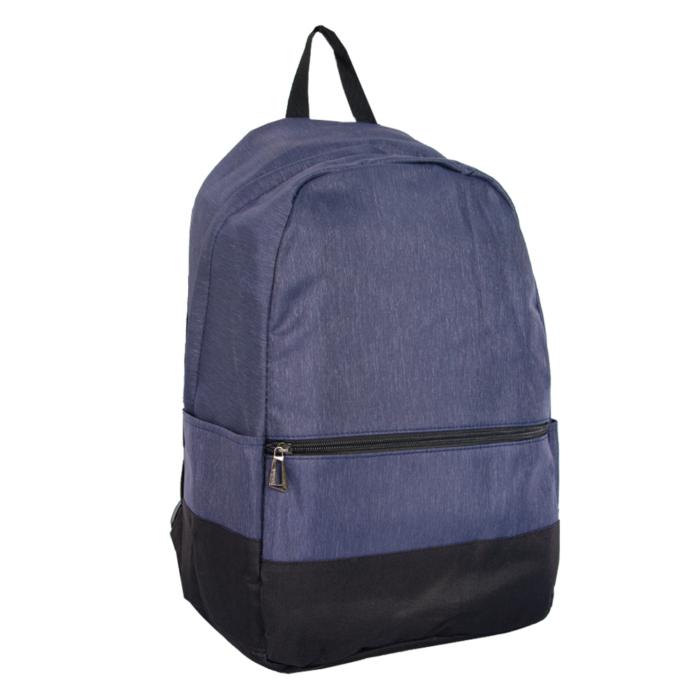 SuBe Blue Polyfiber Back Pack BP81117BL