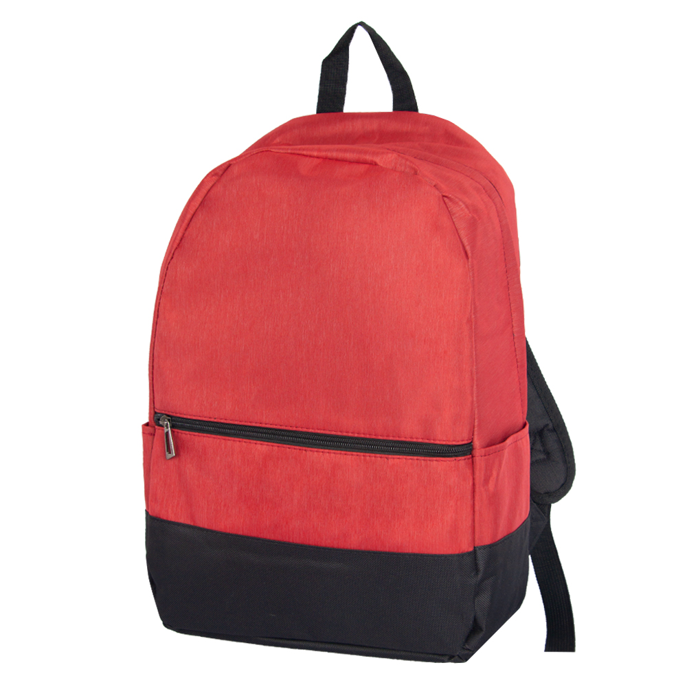 SuBe Red Polyfiber Back Pack BP81117RD