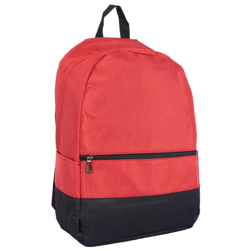 SuBe Red Polyfiber Back Pack BP81117RD