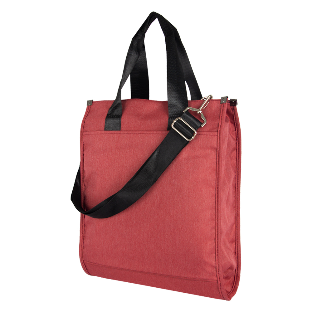SuBe Red Polyfiber Document Bag DB71517RD