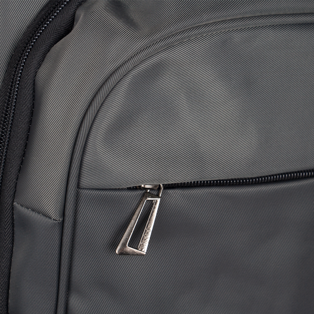 TECTRON Grey Polyfiber Laptop Back Pack BP11619GRY