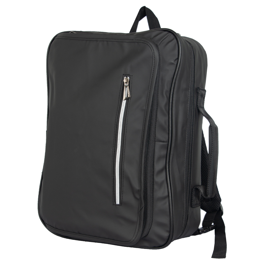TEZUME Black Polyfiber Back Pack DB71719BK