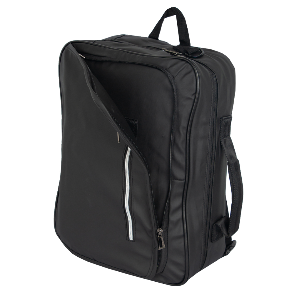 TEZUME Black Polyfiber Back Pack DB71719BK