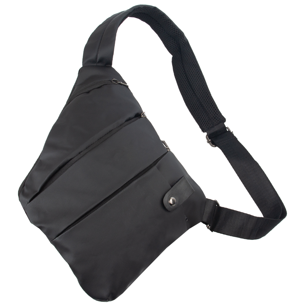 TEZUME WR Black Polyfiber Body / Pouch Bag SB41419BK