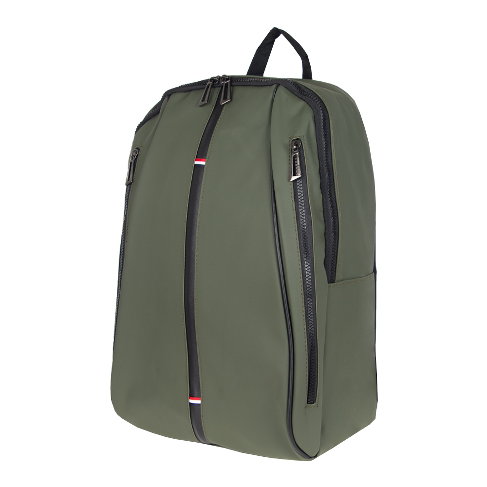 TEZUME WR Green Polyfibre Laptop Back Pack BP11617GRN