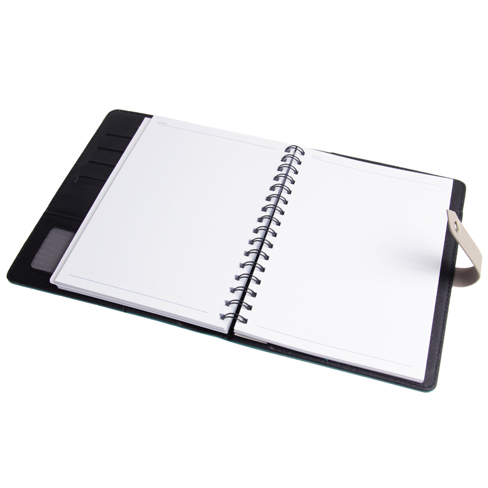 Turquoise Milan Thermo PU Agenda Planner Z31M1ITQ