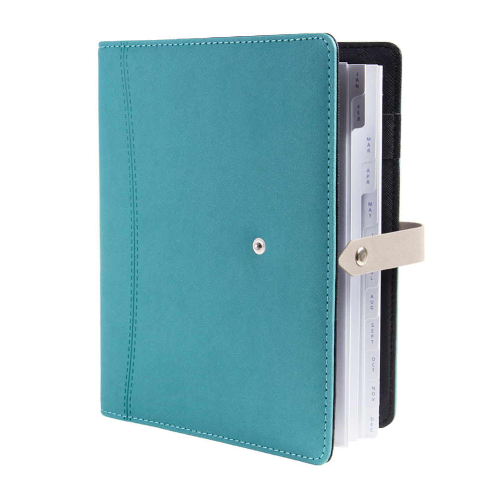 Turquoise Milan Thermo PU Agenda Planner Z31M1ITQ