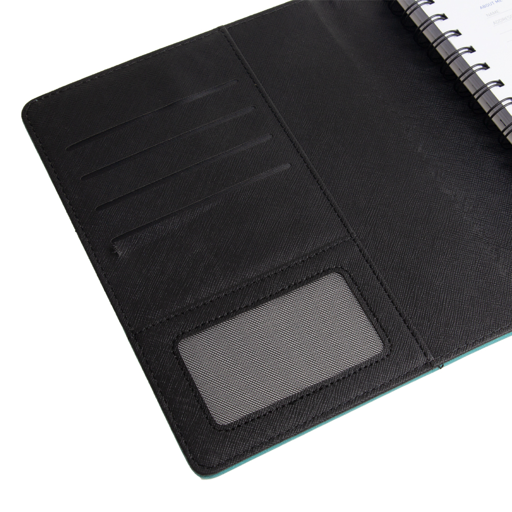 Turquoise Milan Thermo PU Agenda Planner Z31M1ITQ
