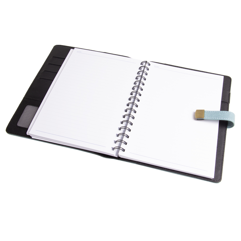Turquoise Vienna Thermo PU Agenda Planner Z31V1ITQ