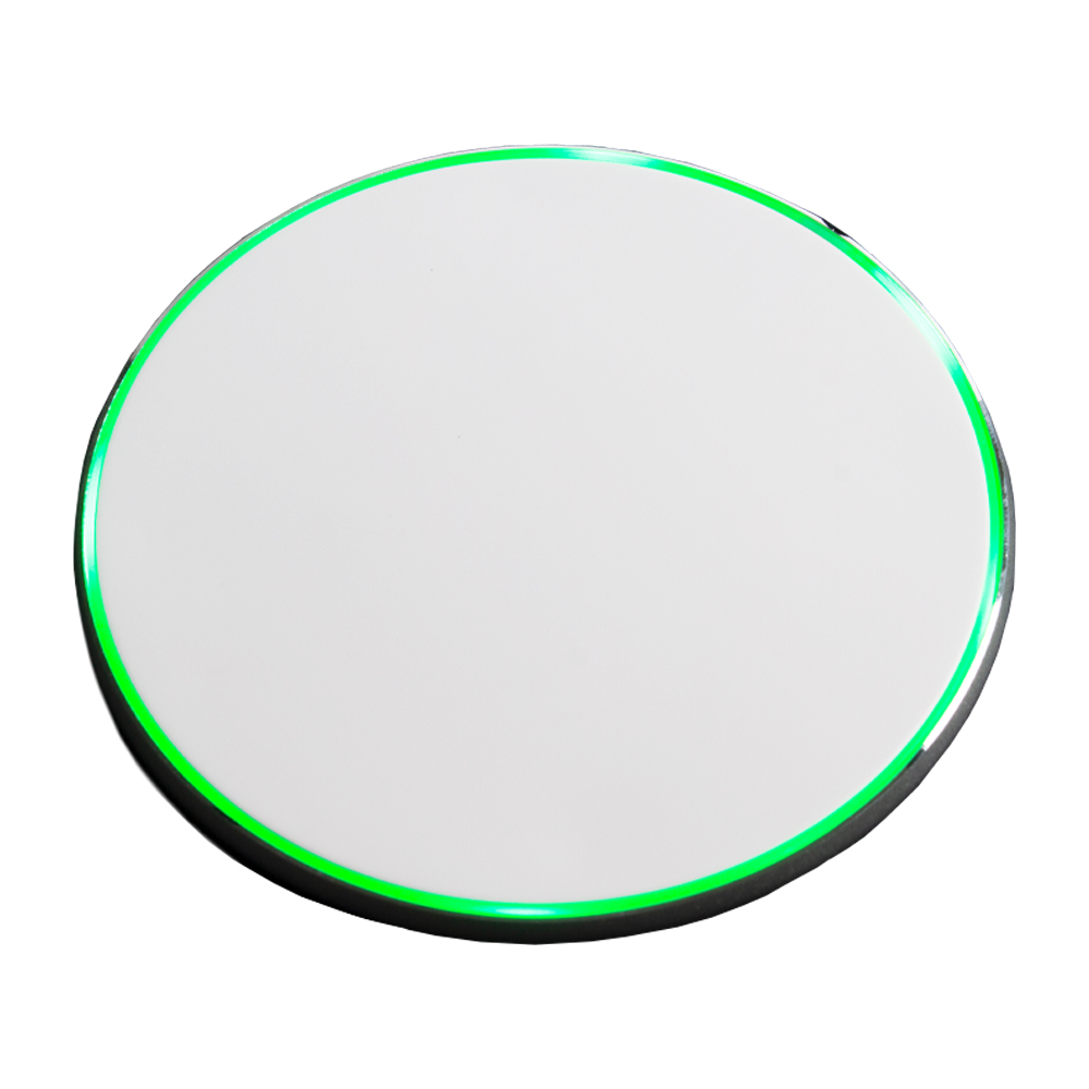 White Airdisk Metallic Casing 10W Fast Charging Wireless Charger WLC61616BWHT