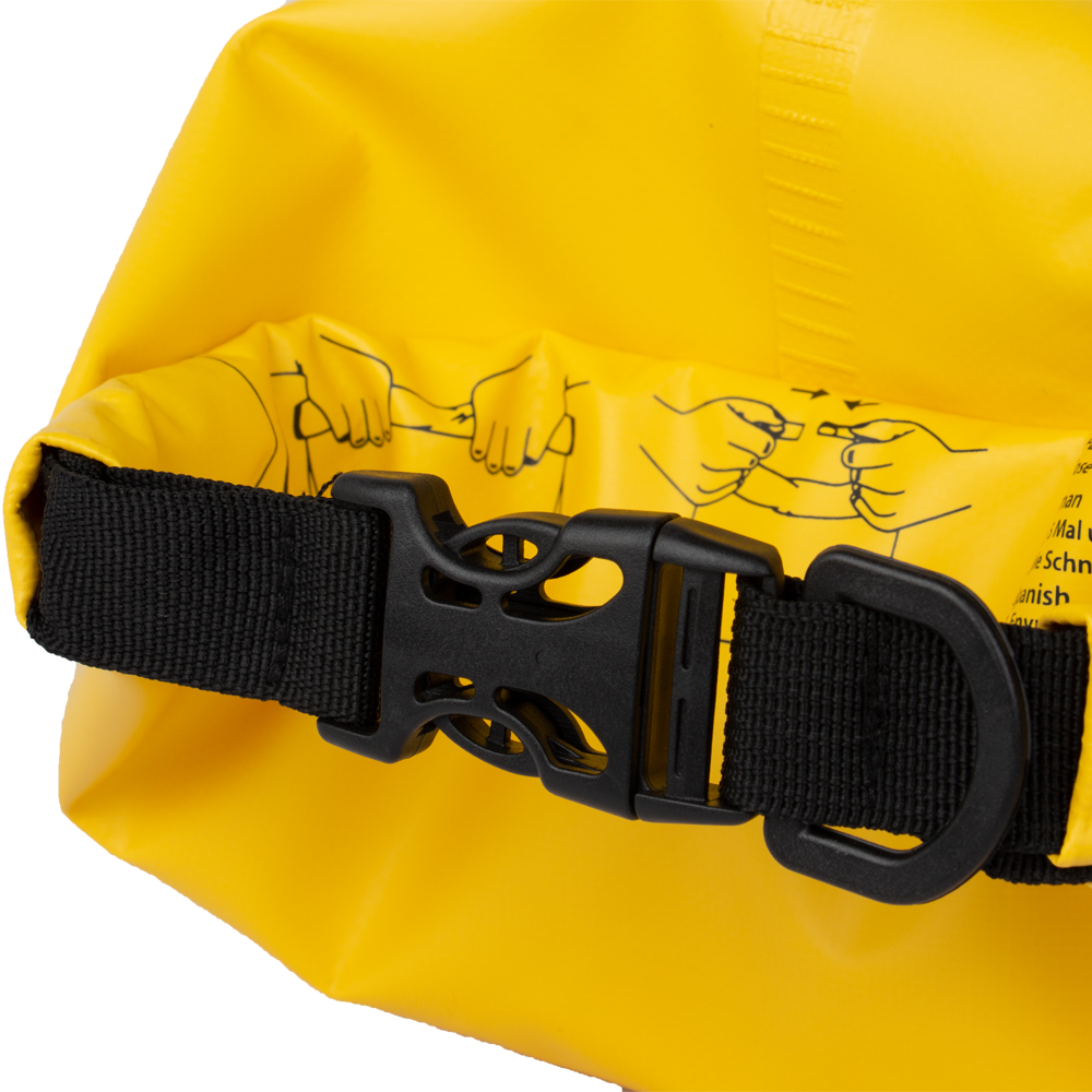 Yellow PVC Waterproof Backpack With 5L Capacity BB71317YLW