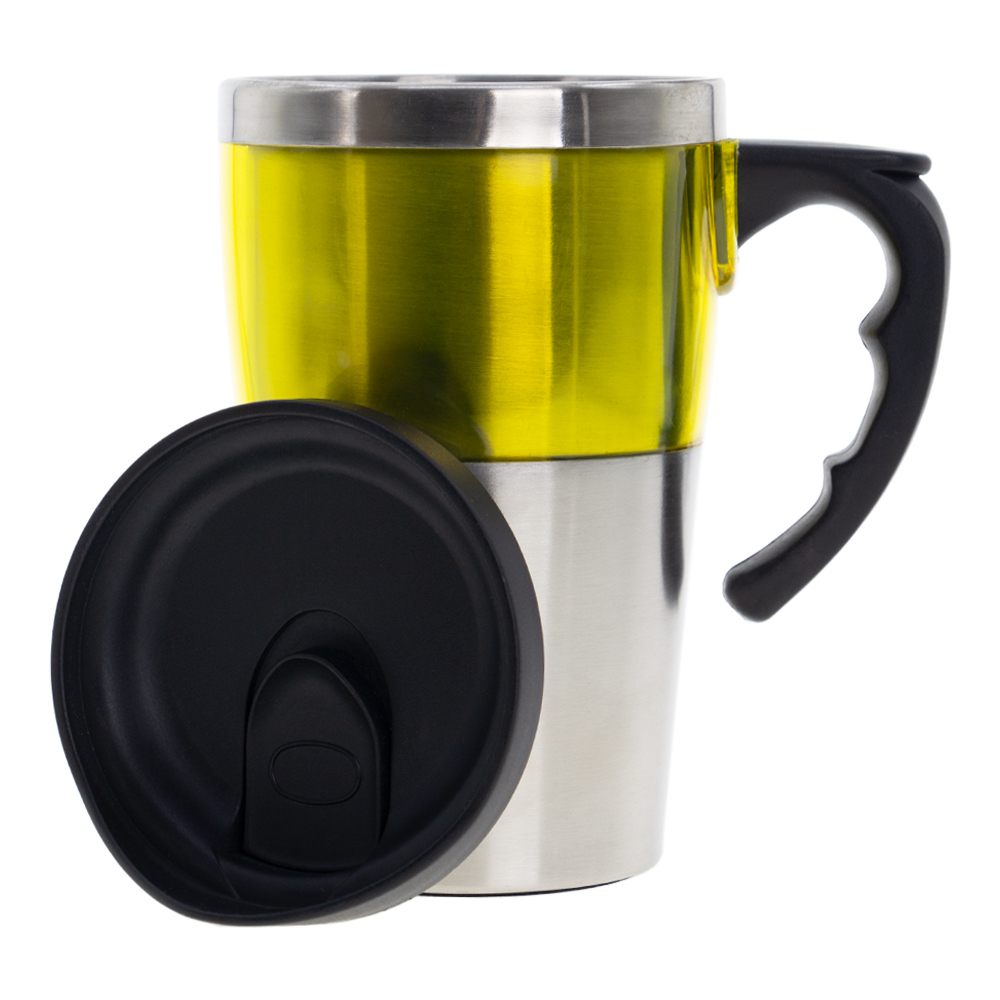 Yellow Stainless Steel Thermo Mug M231613YLW