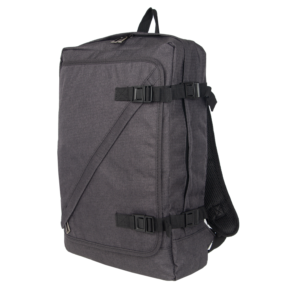 YX PVC Black Polyester Laptop Back Pack BP11119BK