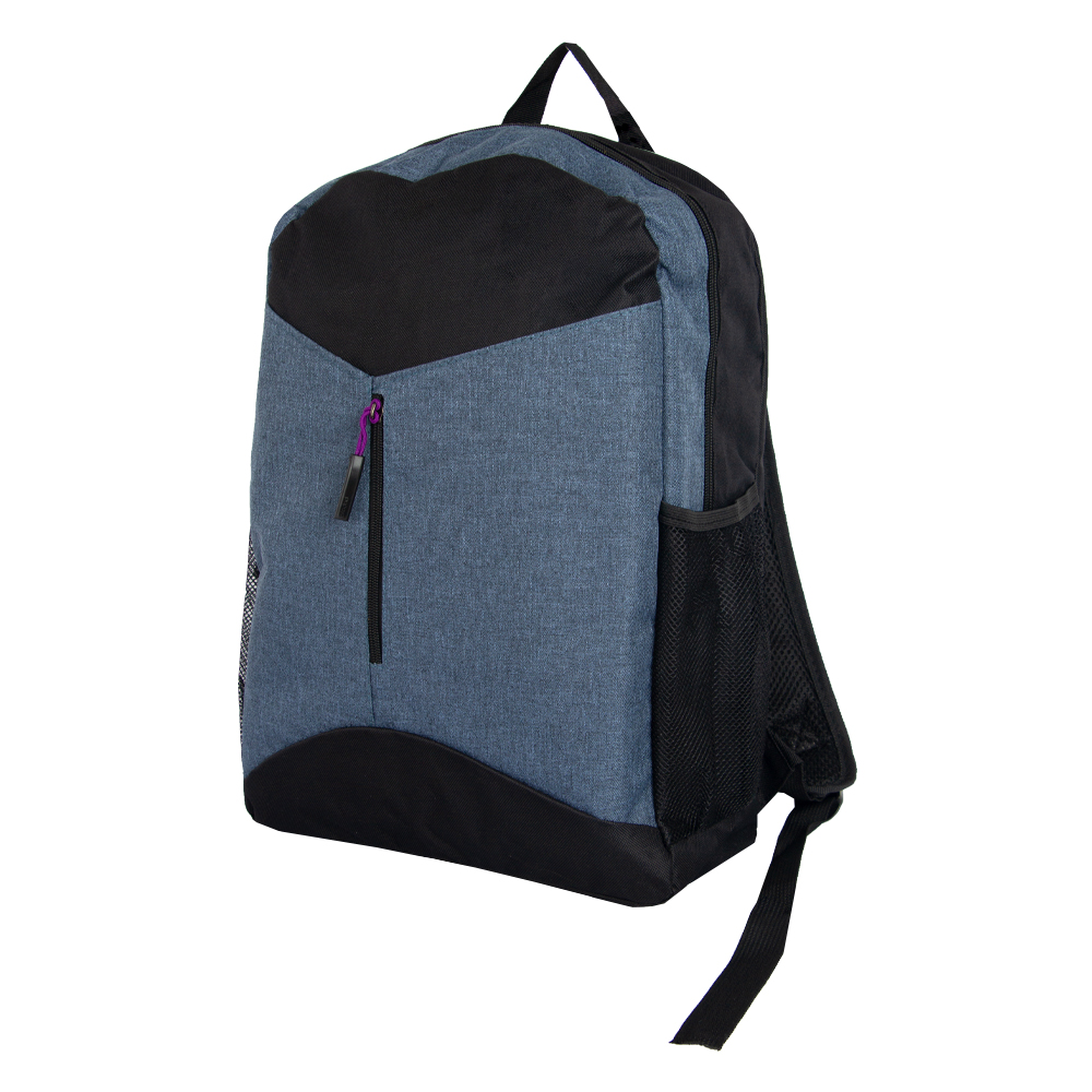 YX PVC Blue Polyester Back Pack BP81314BL