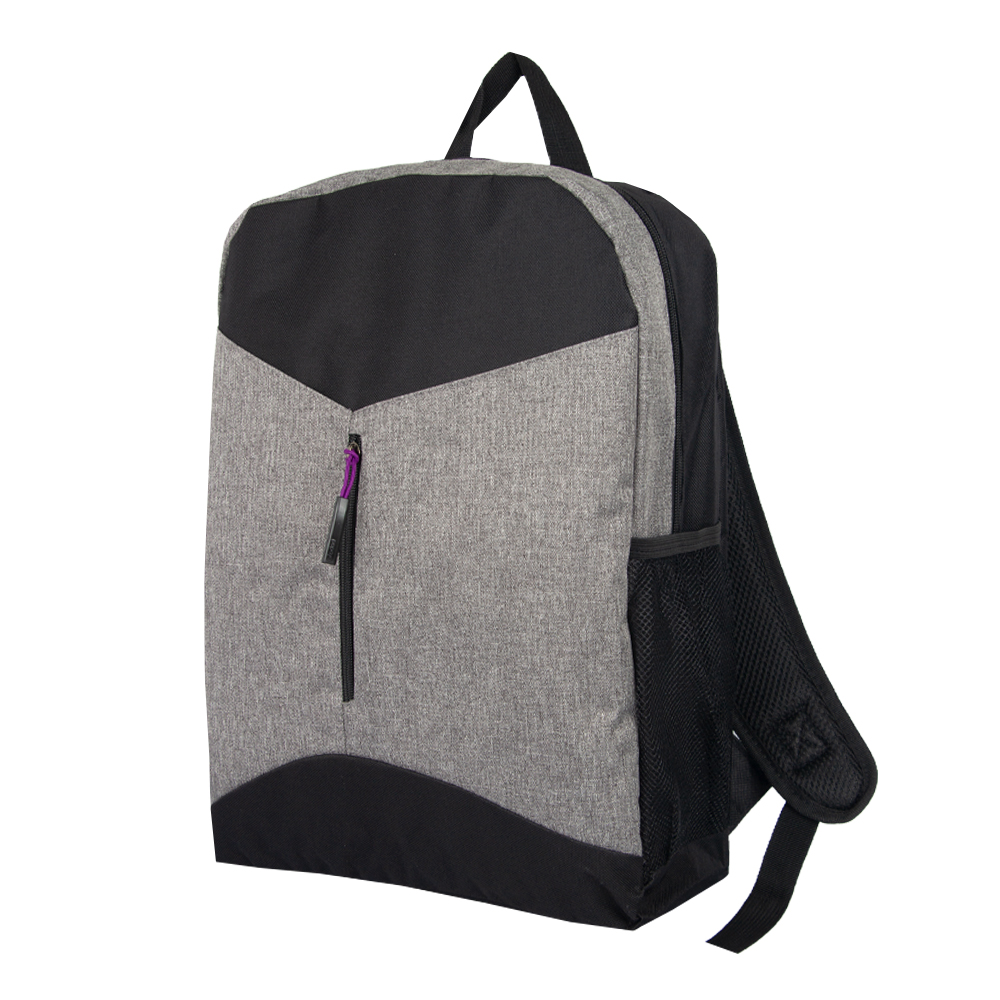 YX PVC Grey Polyester Back Pack BP81314GRY
