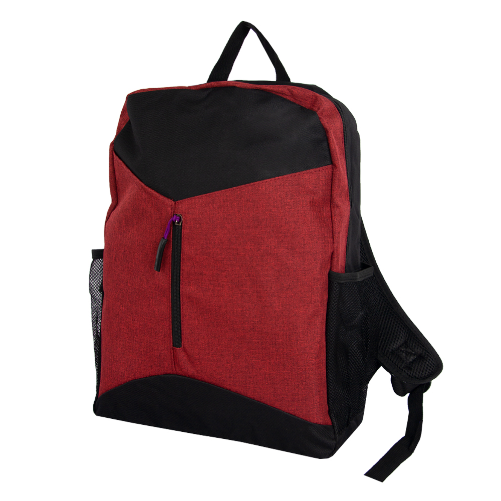 YX PVC Red Polyester Back Pack BP81314RD