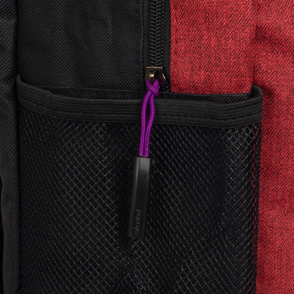 YX PVC Red Polyester Back Pack BP81314RD