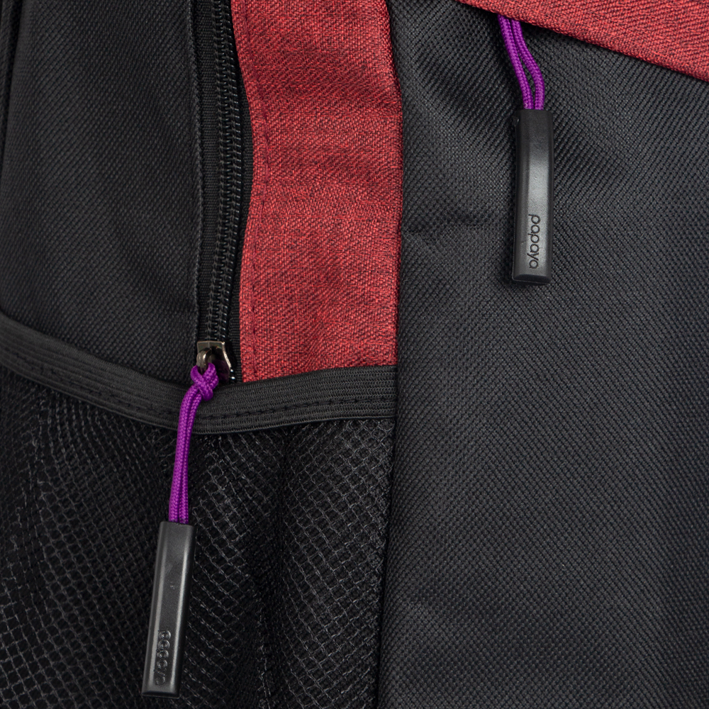 YX PVC Red Polyester Back Pack BP81316RD