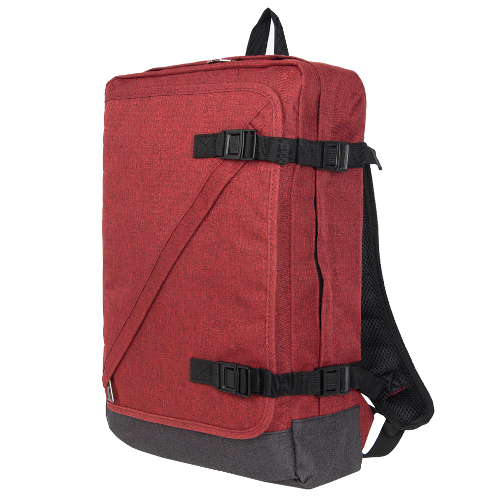 YX PVC Red Polyester Laptop Back Pack BP11119RD